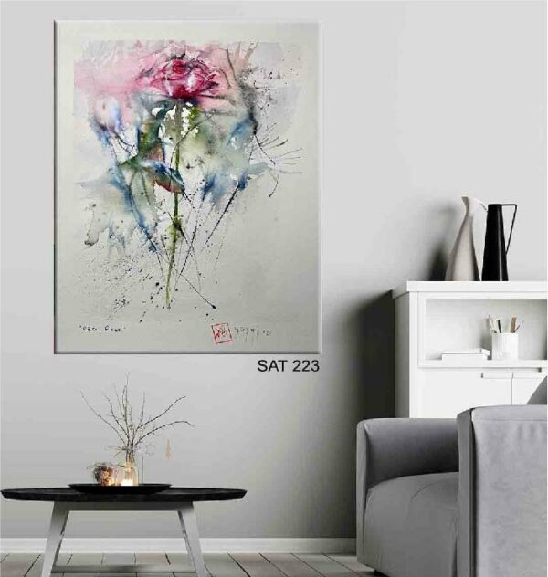 tableau fleur SAT-272