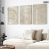 tableaux decoration modern couleur pastel pour chambre shop en algerie